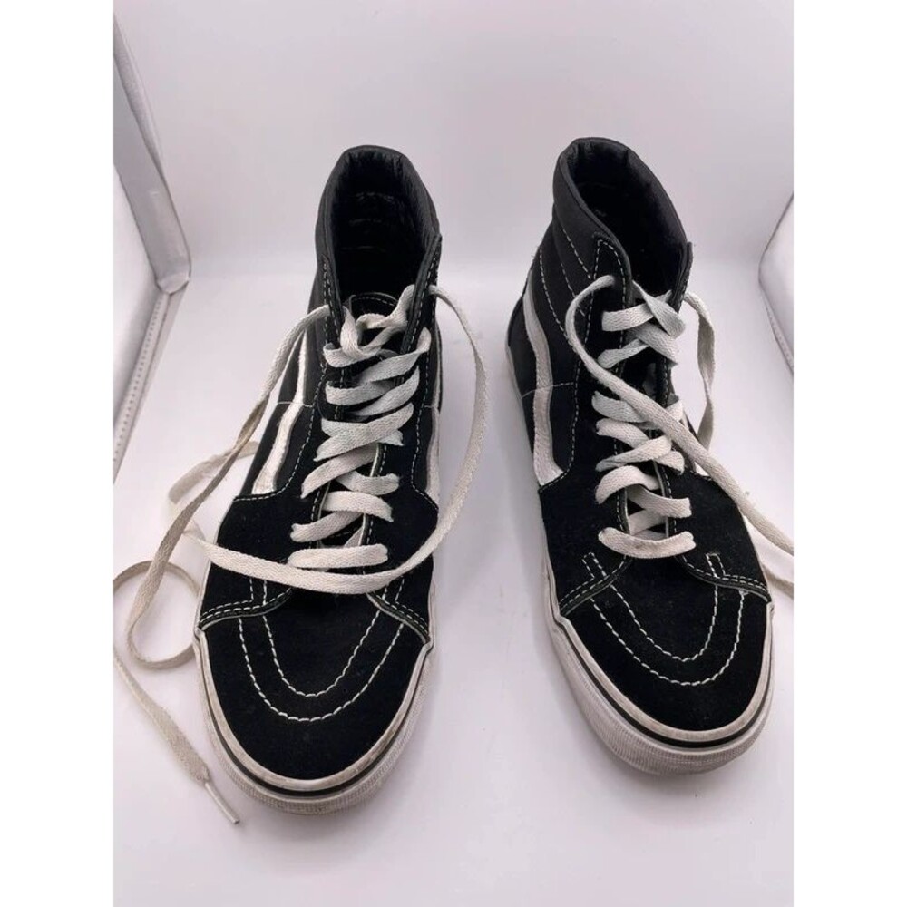 Vans Sneakers Shoes Size Men 6.5 Women 8 Black High Tops
